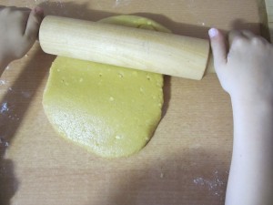 Pastas de almendra  Rodillo